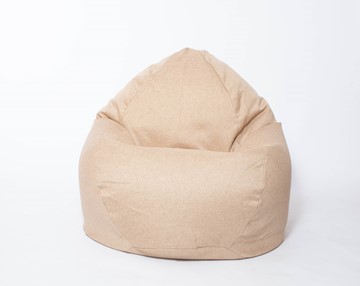 Кресло-мешок Макси, рогожка, 150х100, песочное в Пскове - предосмотр 1