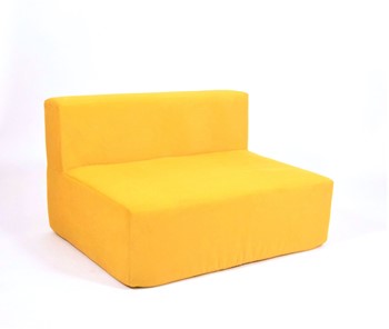 Кресло Тетрис 100х80х60, желтое в Пскове