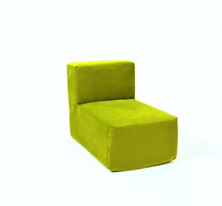 Кресло бескаркасное Тетрис 50х80х60, зеленый в Пскове