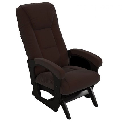 Кресло-качалка Леон маятниковая, ткань AMIGo шоколад 29-Т-Ш в Пскове - изображение