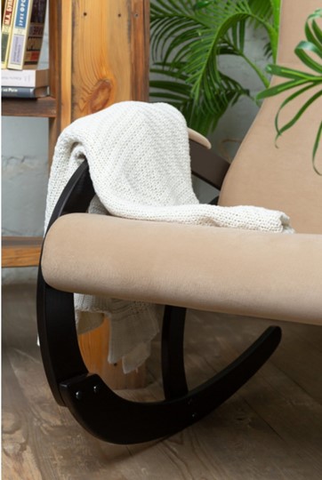 Кресло-качалка в гостиную Корсика, ткань Amigo Beige 34-Т-AB в Пскове - изображение 5