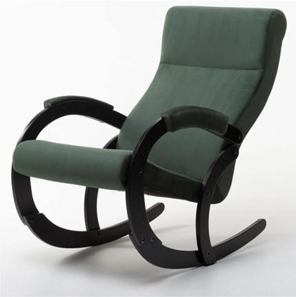 Кресло-качалка Корсика, ткань Amigo Green 34-Т-AG в Пскове - изображение
