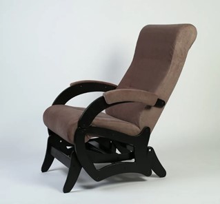 Кресло-качалка Амелия, ткань кофе с молоком 35-Т-КМ в Пскове - предосмотр