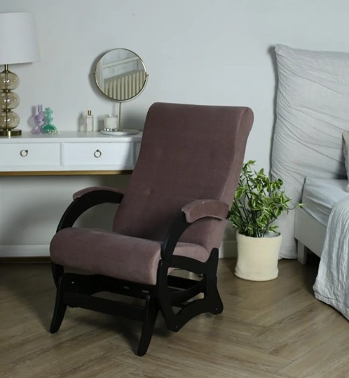 Кресло-качалка Амелия, ткань кофе с молоком 35-Т-КМ в Пскове - изображение 5