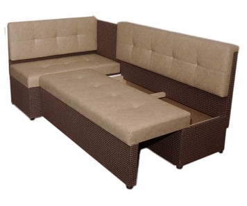 Кухонный угловой диван Нео КМ3 с механизмом 2000х1460 в Пскове - предосмотр 7