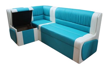 Кухонный угловой диван Квадро 4 со спальным местом в Пскове - предосмотр 1
