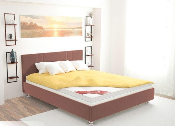 Кровать Вена 140х200 (с основанием) в Пскове - изображение