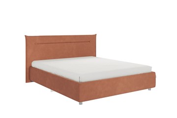 Кровать в спальню Альба 1.6, персик (велюр) в Пскове