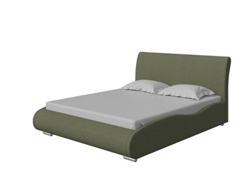 Кровать 2-спальная Corso-8 Lite 140x200, Искусственная шерсть (Лама Авокадо) в Пскове
