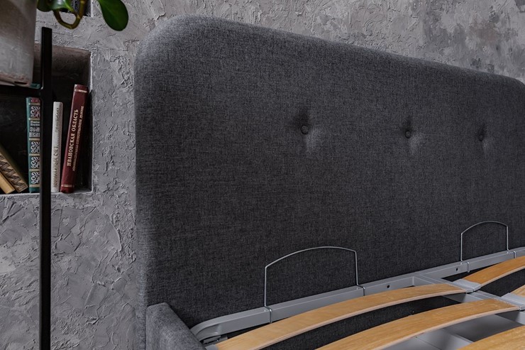 Кровать 1,5-спальная Jazz 1400х1900 с подъёмным механизмом в Пскове - изображение 8