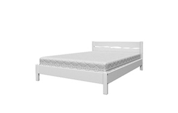 Спальная кровать Вероника-5 (Белый Античный) 90х200 в Пскове
