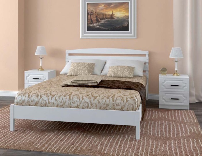 Кровать 1.5-спальная Камелия-1 (Венге) 140х200 в Пскове - изображение 1