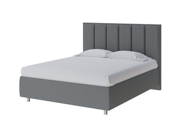 Кровать 1.5-спальная Routa 140х200, Рогожка (Savana Grey (серый)) в Пскове