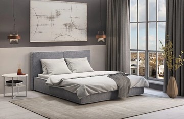 Спальная кровать с подъемным механизмом Наоми 1400 в Пскове - предосмотр 6