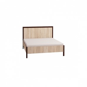 Спальная кровать Bauhaus 4 + 4.1 Основание с гибкими ламелями 1200, Металл, Дуб Сонома в Пскове