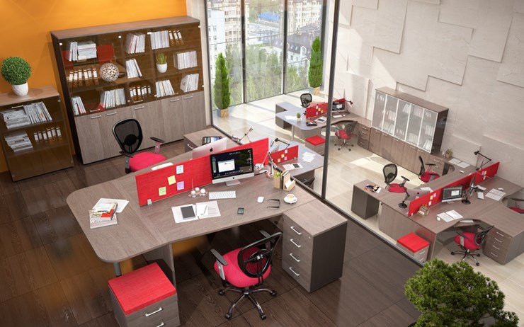 Комплект офисной мебели Xten для начальника отдела в Пскове - изображение 3