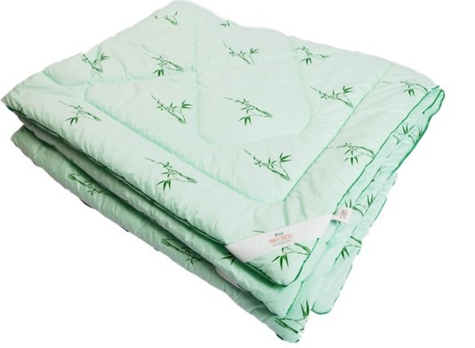 Стеганое одеяло Бамбук, всесезонное п/э вакуум в Пскове - изображение