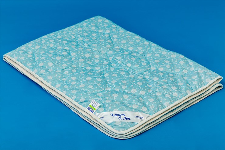 Одеяло легкое двуспальное Хлопок &  Лен в Пскове - изображение 2