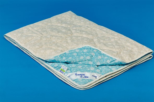 Одеяло легкое двуспальное Хлопок &  Лен в Пскове - изображение