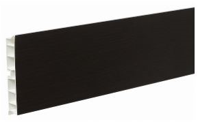 Цоколь ПВХ (цвет Черный) 4 м (H-100) в Пскове