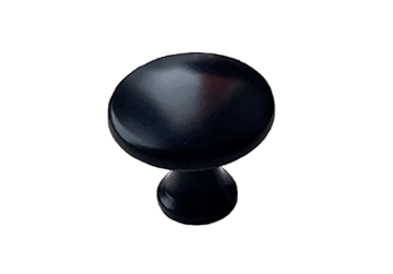 Ручка кнопка 0010 (0) Черный матовый в Пскове