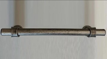 Ручка-скоба (128 мм), античное серебро Прованс в Пскове