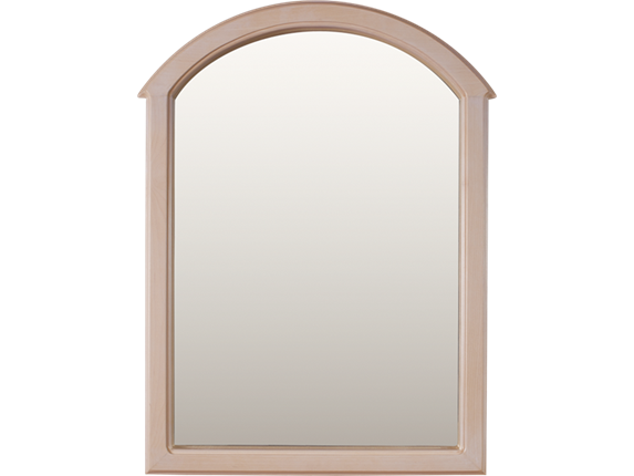 Зеркало 730х550 мм. Беленый дуб в Пскове - изображение