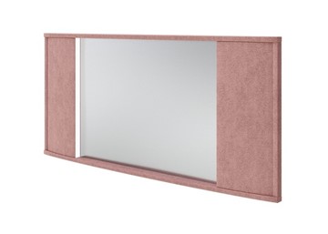 Зеркало прямоугольное Vittoria с подсветкой, Рогожка (Levis 62 Розовый) в Пскове