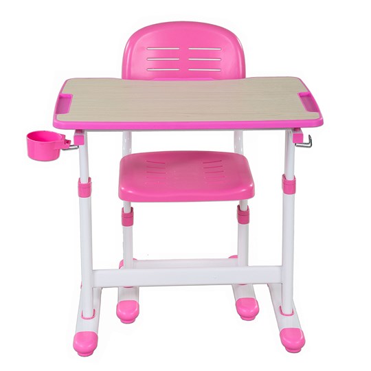 Парта растущая + стул Piccolino II Pink в Пскове - изображение 1