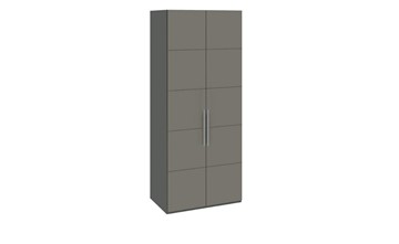 Шкаф распашной Наоми с 2-мя дверями, цвет Фон серый, Джут  СМ-208.07.03 в Пскове