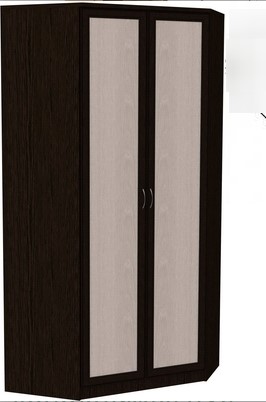 Шкаф 403 несимметричный, цвет Венге в Пскове - изображение
