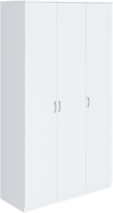 Распашной шкаф Осло М01 (Белый) в Пскове - изображение