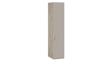Шкаф для белья Эмбер СМ-348.07.001 (Баттл Рок/Серый глянец) в Пскове