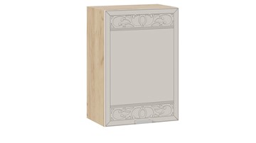 Навесной кухонный шкаф Долорес 1В5 (Дуб крафт золотой/Крем) в Пскове