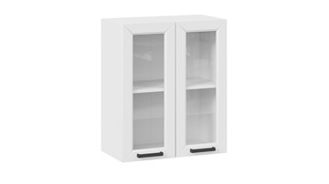 Навесной кухонный шкаф Лорас 1В6С (Белый/Холст белый) в Пскове