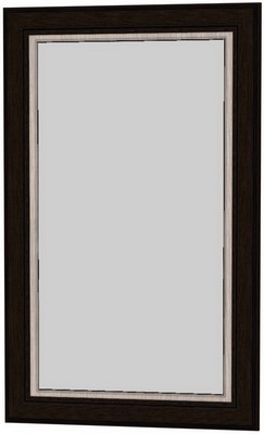 Зеркало настенное ЗП1, цвет Венге в Пскове - изображение