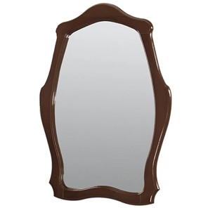 Зеркало настенное Элегия (орех) в Пскове