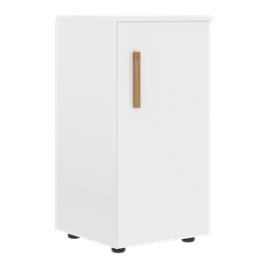 Шкаф колонна низкий с глухой правой дверью FORTA Белый FLC 40.1 (R) (399х404х801) в Пскове