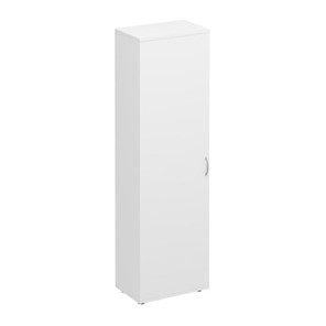 Шкаф для одежды Комфорт КФ, белый премиум (60x38x200) К.517 БП в Пскове