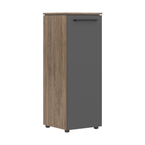 Средний шкаф колонна с глухой дверью MORRIS TREND Антрацит/Кария Пальмира MMC 42.1 (429х423х821) в Пскове
