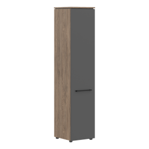 Колонна с  глухой дверью высокая MORRIS TREND Антрацит/Кария Пальмира MHC 42.1 (429х423х1956) в Пскове
