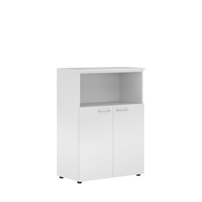 Шкаф средний XTEN Белый  XMC 85.3 (850х410х1165) в Пскове