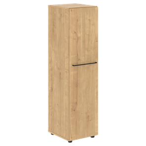 Шкаф узкий средний с глухой дверью LOFTIS Дуб Бофорд LMC 40.1 (400х430х1517) в Пскове