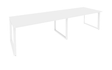 Конференц-стол O.MO-PRG-2.4 Белый/Белый бриллиант в Пскове