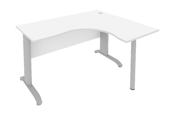 Письменный стол ПЛ.СА-3 Пр 1400х1200х755 Белый в Пскове