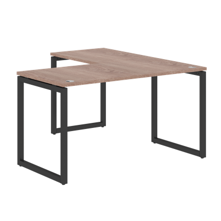 Письменный стол угловой левый XTEN-Q Дуб-сонома- антрацит XQCT 1415 (L) (1400х1500х750) в Пскове - изображение