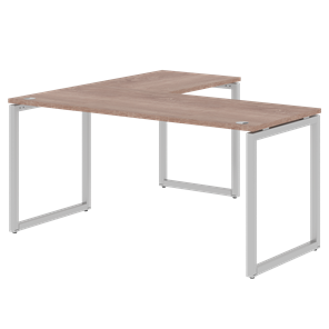 Письменный стол угловой правый XTEN-Q Дуб-сонома- серебро XQCT 1615 (R) (1600х1500х750) в Пскове