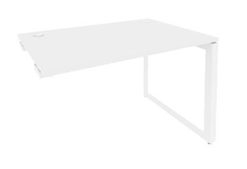 Стол приставка O.MO-SPR-2.8 Белый/Белый бриллиант в Пскове
