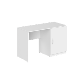 Стол с тумбой под холодильник KANN KTFD 1255 R Правый 1200х550х750 мм. Белый в Пскове