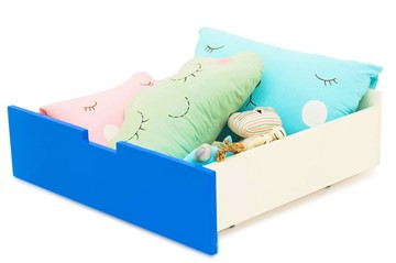 Ящик для кровати Skogen синий в Пскове